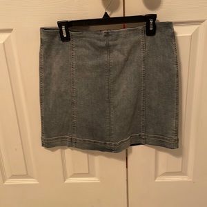 Denim skirt